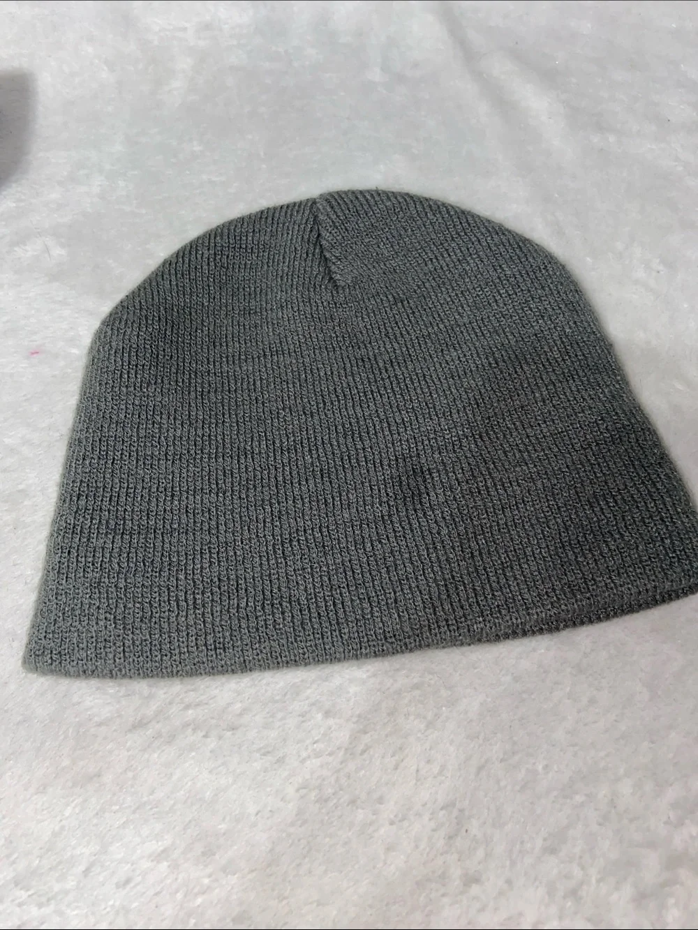 Classic kids's Gray Knit Beanie - Versatile Winter Hat